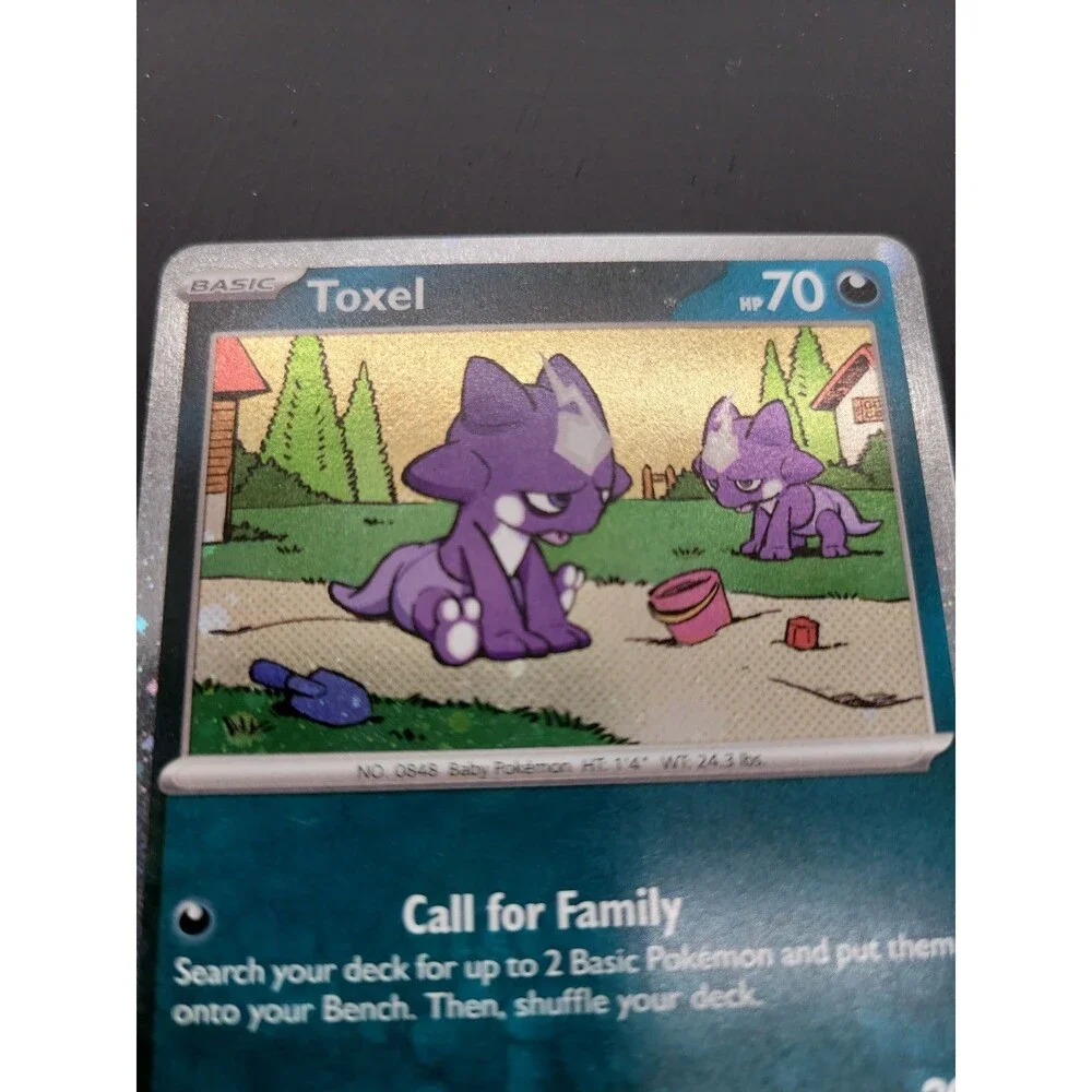 Toxel Chaos Rising Black Star Promo 078 Cosmo Holo MEP